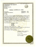 fda certificate b